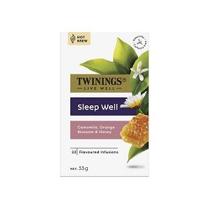 Twinings Sleep Well Sleep Tea 18 tea bags FOP